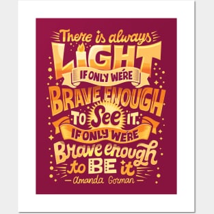 Brave Enough Posters and Art